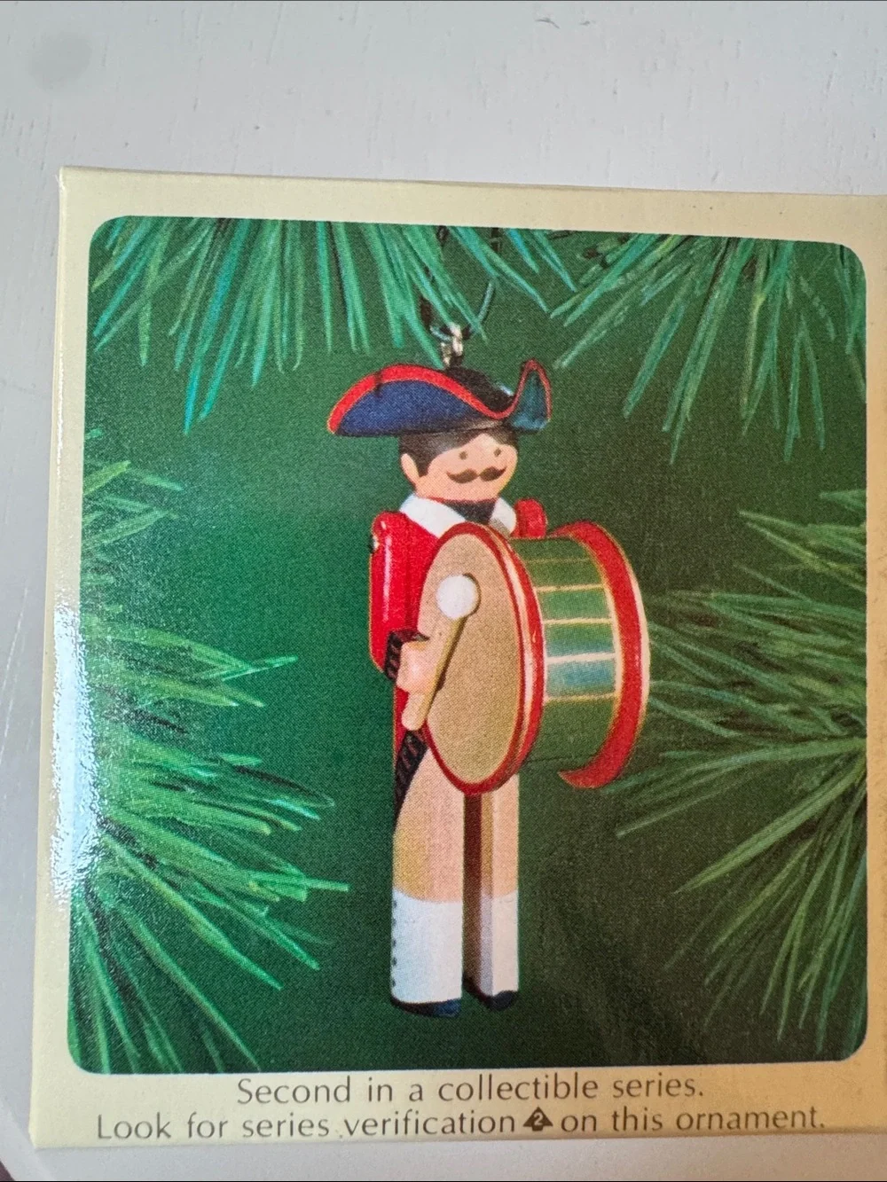 Hallmark Clothespin Toy Soldier Drummer Ornament